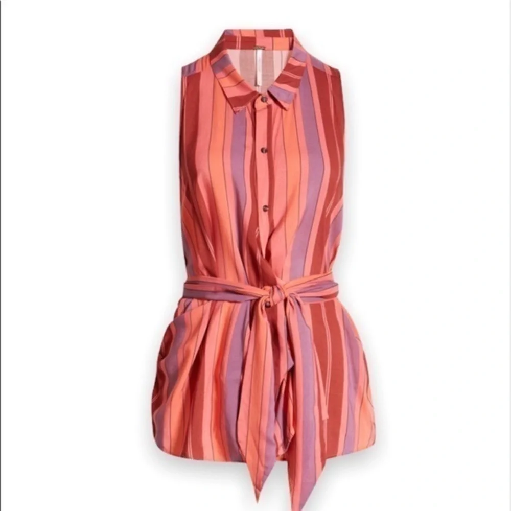 FREE PEOPLE STRIPE TOP